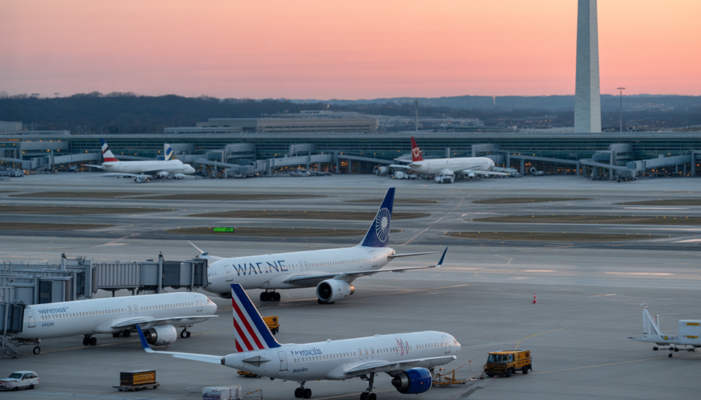 Flight Delays Today: Hundreds Stranded at Washington Dulles (IAD) Amid Disruptions