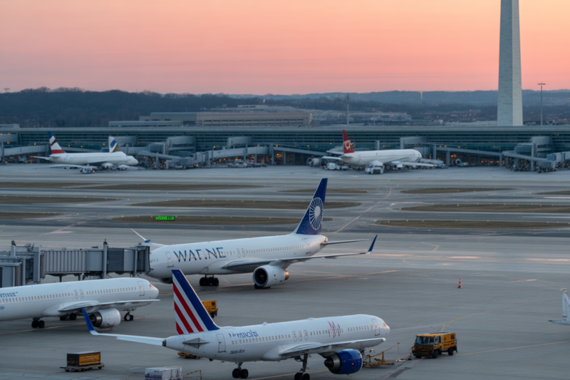 Flight Delays Today: Hundreds Stranded at Washington Dulles (IAD) Amid Disruptions